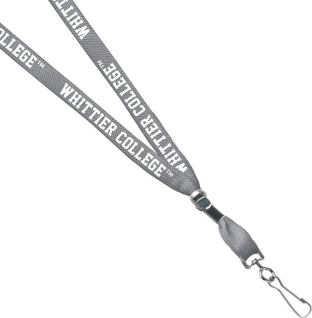 Whittier College 3/8'' J Hook Lanyard