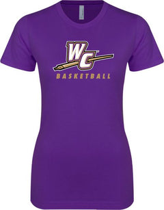 Whittier Next Level Ladies SoftStyle Junior Fitted Tee Basketball - ONLINE ONLY